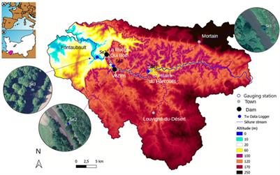 River temperature analysis with a new way of using Independant Component Analysis